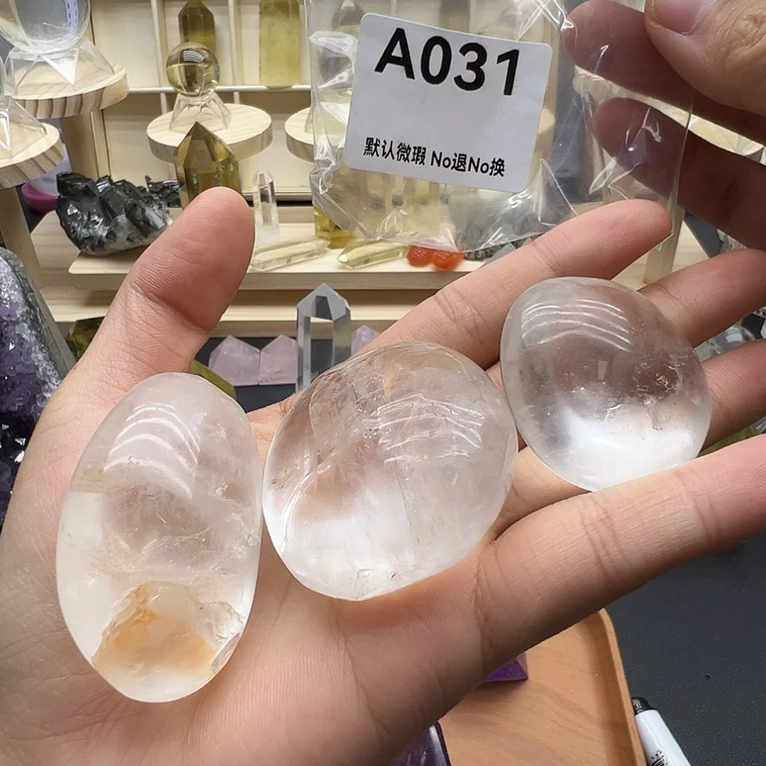 水晶天然水晶半成品未镶嵌微瑕