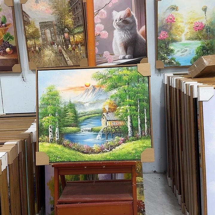油画5060油画作品展作品展作品集展