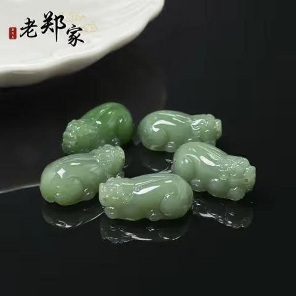 【老郑家】和田玉貔貅挂件1961 多样性发一件约27*15*11mm