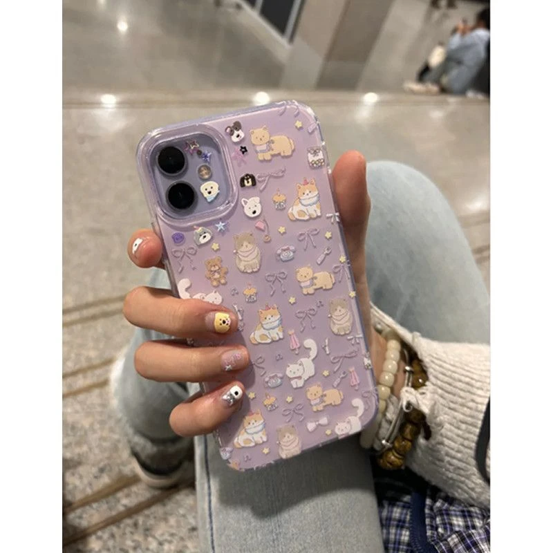 蝴蝶结 适用苹果华为vivo小米oppo女iphone15/16/14手机壳