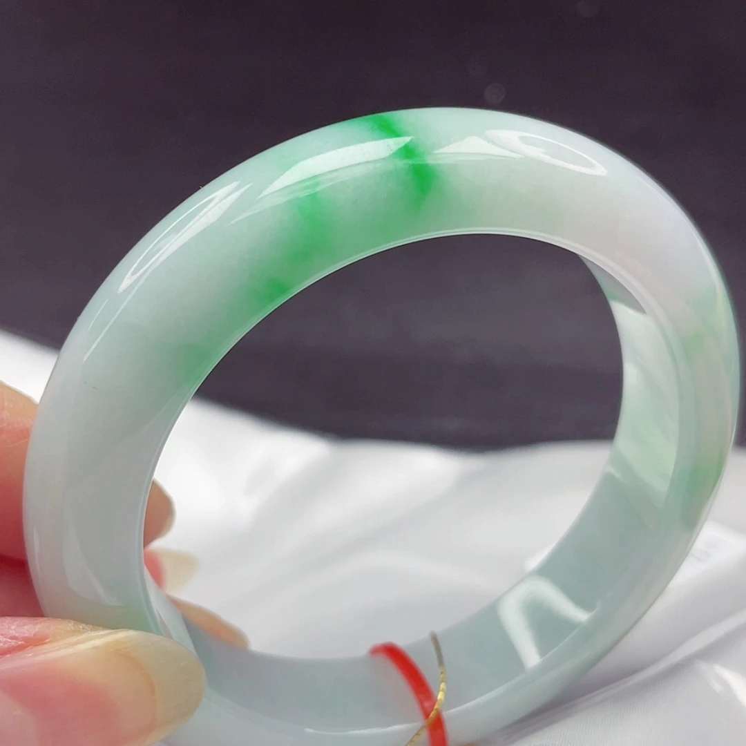 【闪购商品】未镶嵌手镯翡翠54圈581