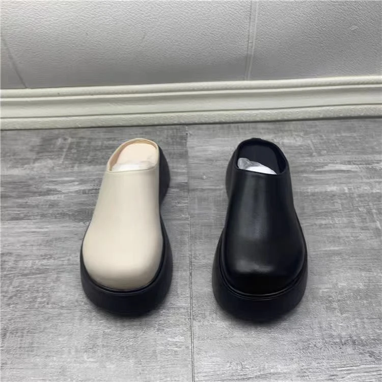 包头拖一脚蹬懒人厚底轻便舒适包头拖51201