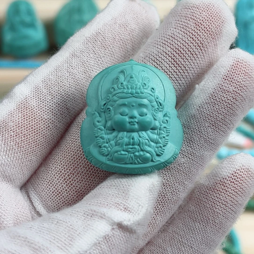 未镶嵌绿松石配饰