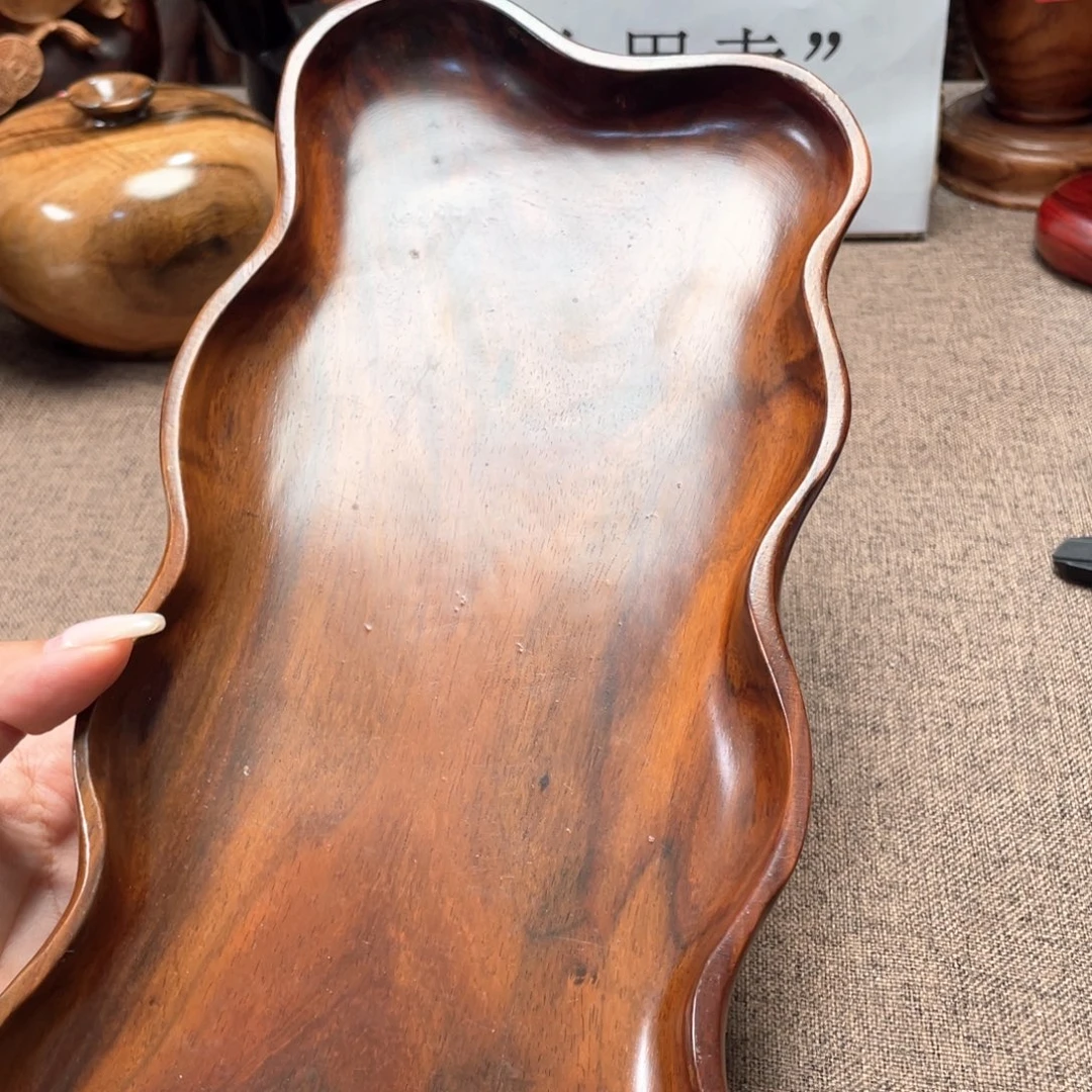 交趾黄檀（大红酸枝）果盘