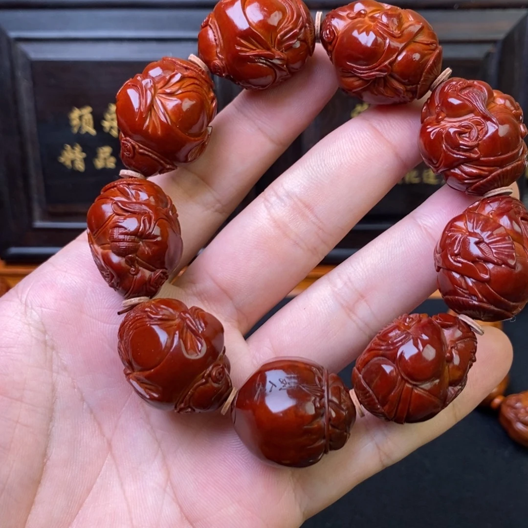 西***人吊坠橄榄核LCH回血财神2.5