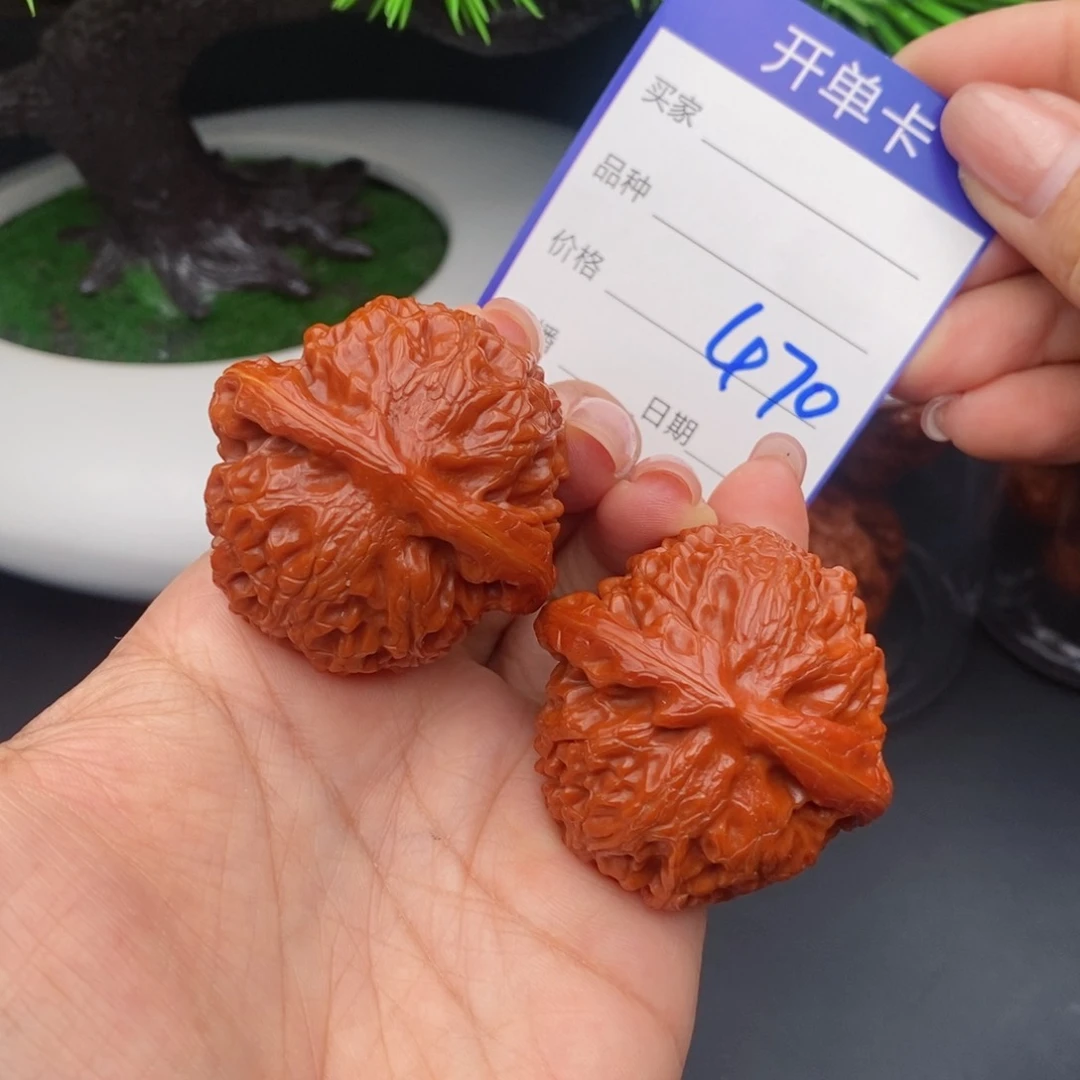 文玩核桃把件43宫灯470