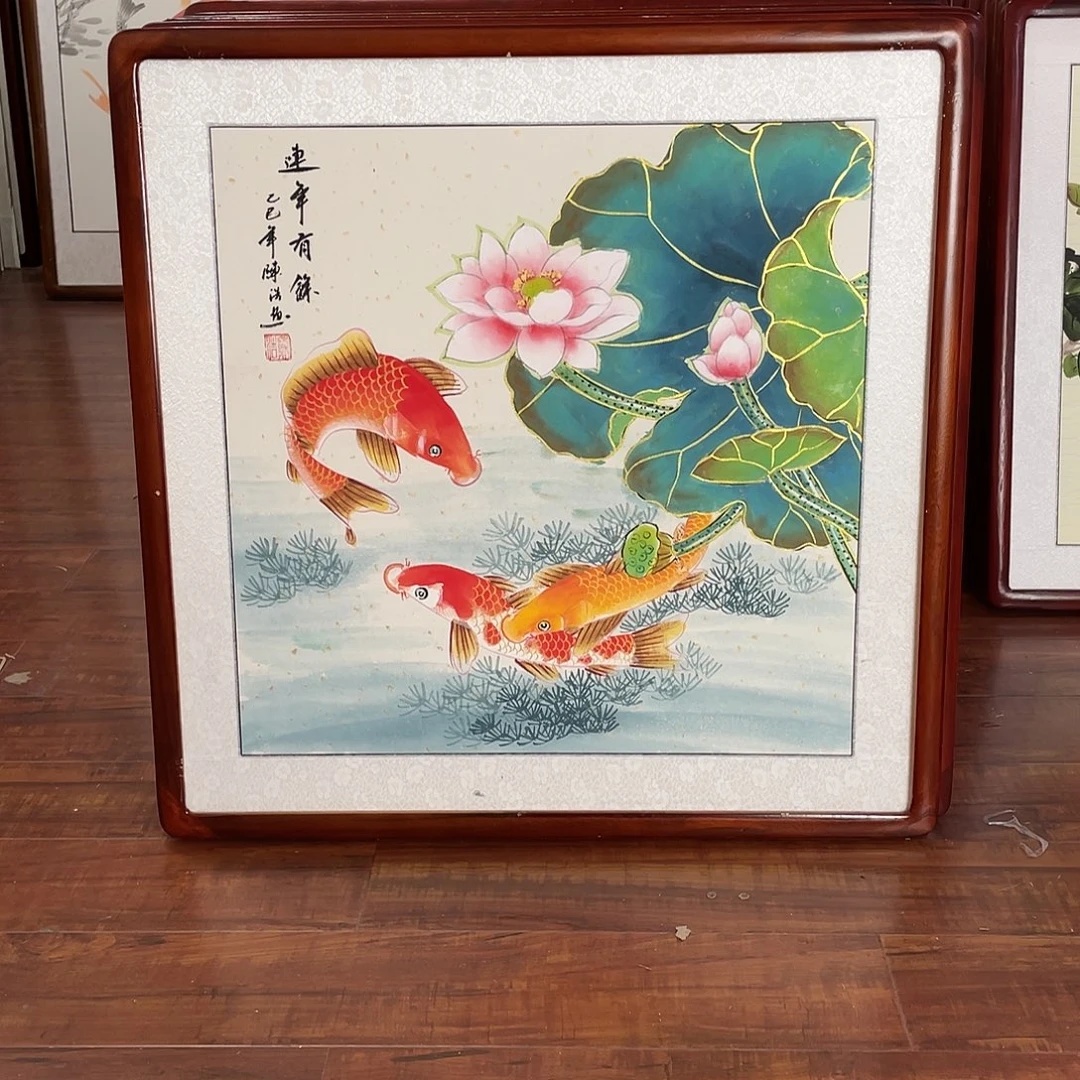 国画带框尺寸63*63厘米