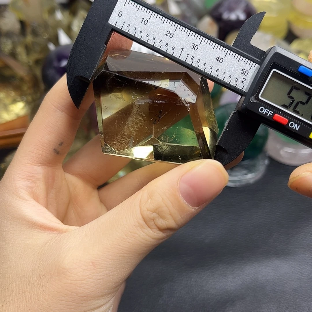 珠宝半成品紫晶未镶嵌54水晶石