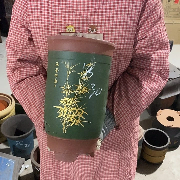 紫砂花盆紫砂花盆