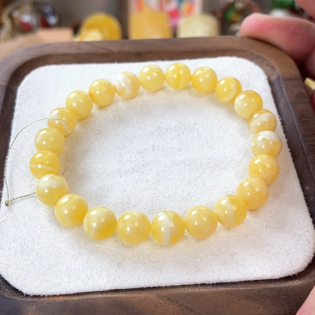 【闪购商品】蜜蜡手串未镶嵌轩*天然