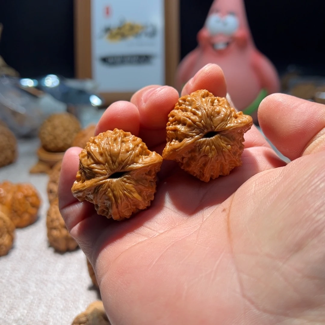 文玩核桃把件磊全品密石35