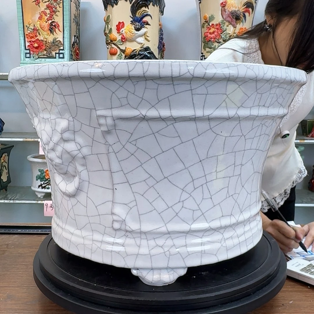 朱*力石湾盆400陶瓷