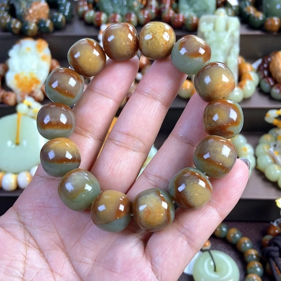 好***退透闪石质玉未镶嵌手链