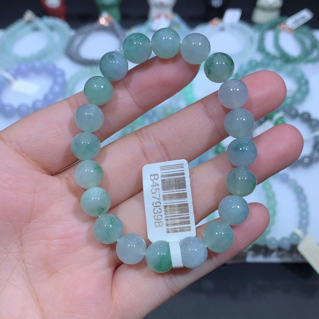 未镶嵌手串翡翠天然