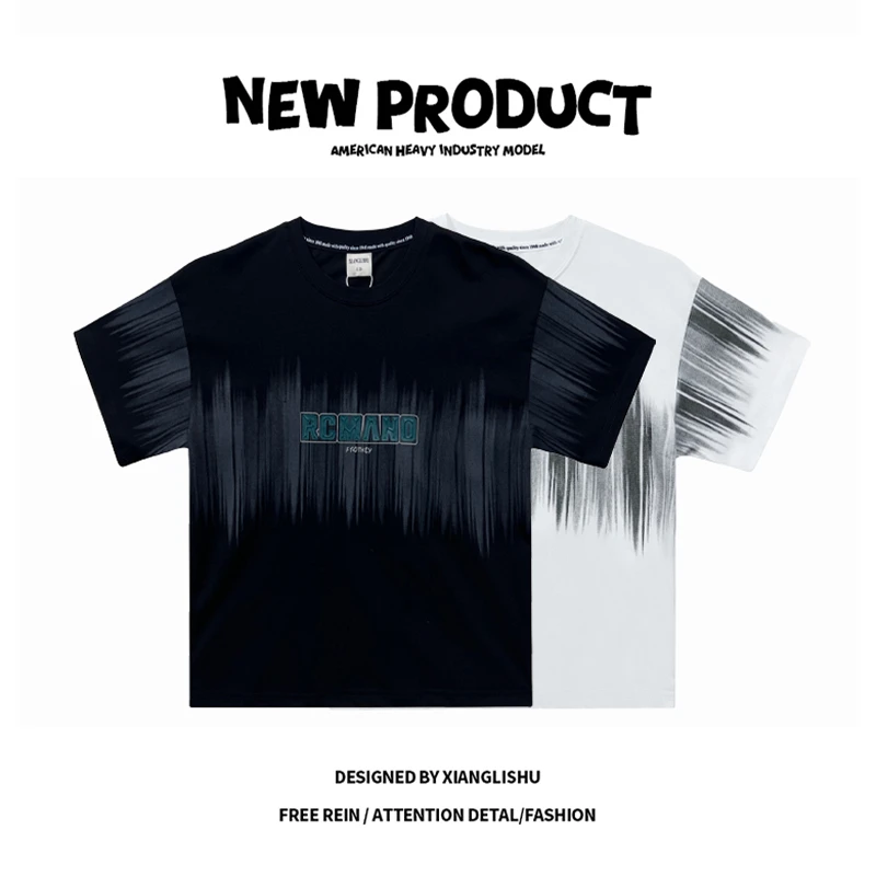 男童短袖t恤纯棉2025夏季新款儿童薄款上衣夏装中大童T恤潮牌童装