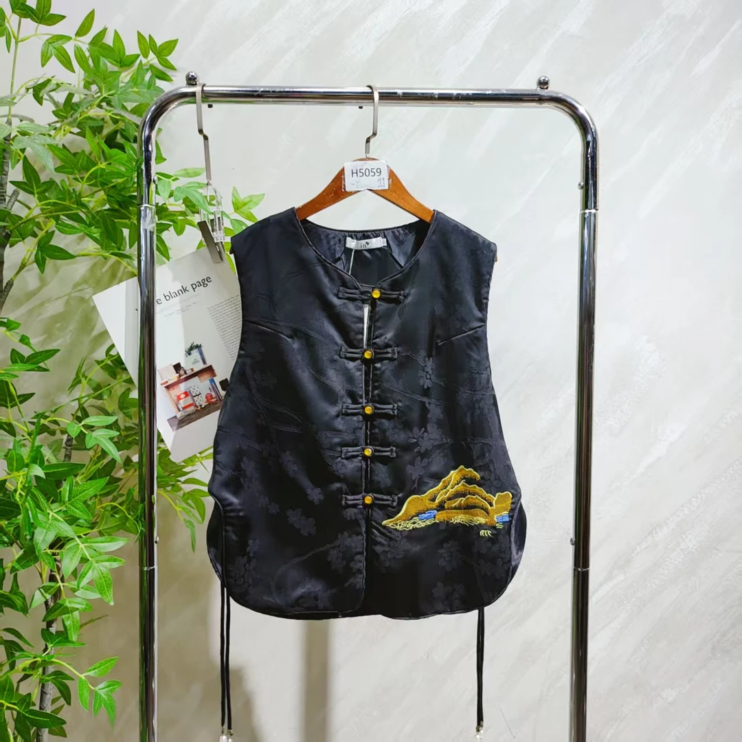 【H5059】 女士气质轻奢百搭马甲