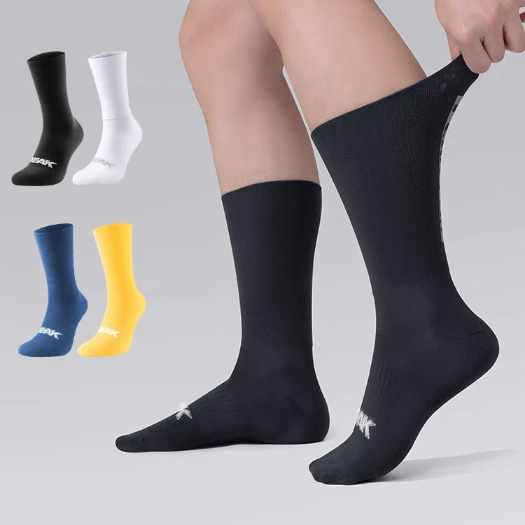 匹克骑行袜子男运动袜中长筒压缩抗菌春夏速干自行车公路车骑行袜