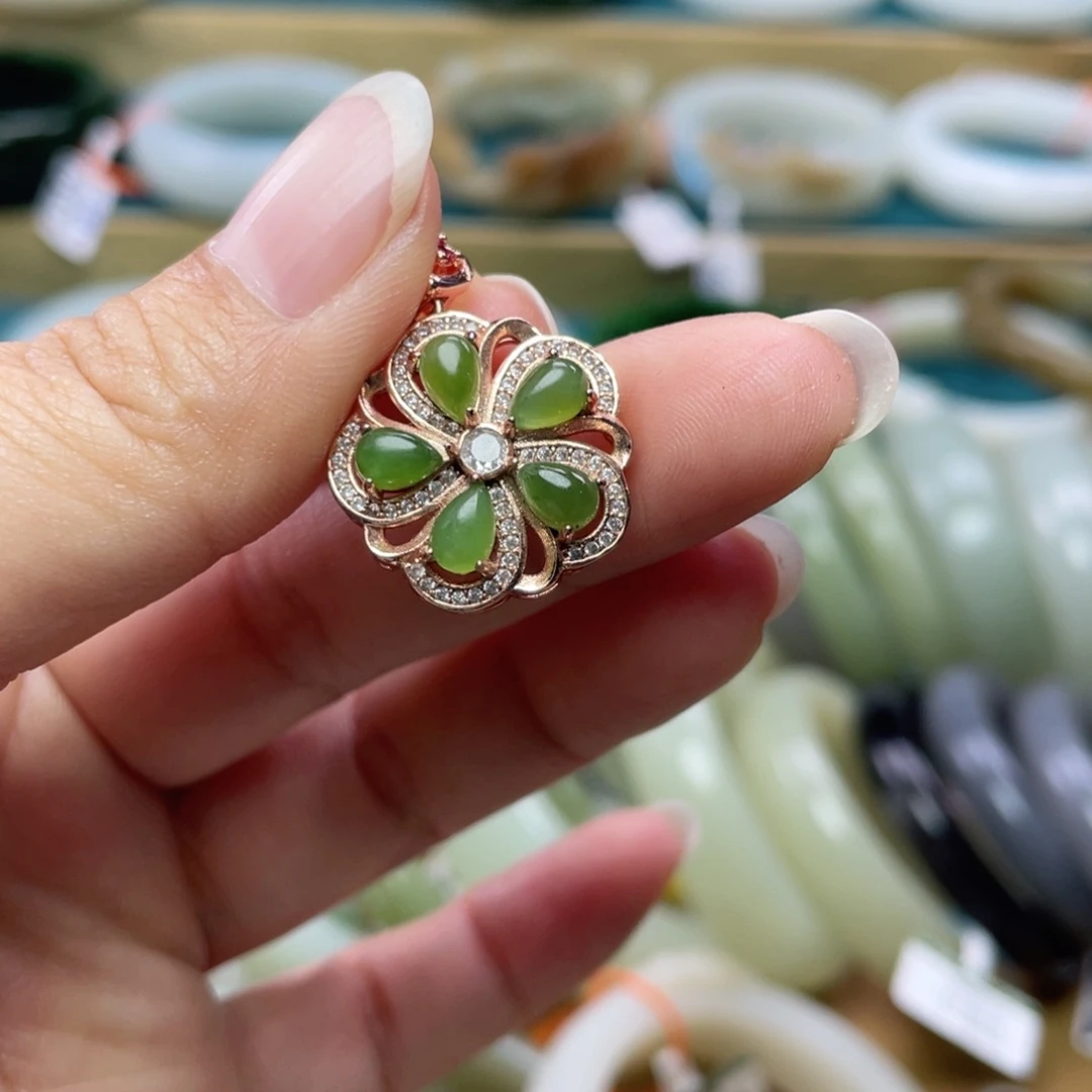 吊坠(不含链)未镶嵌和田玉