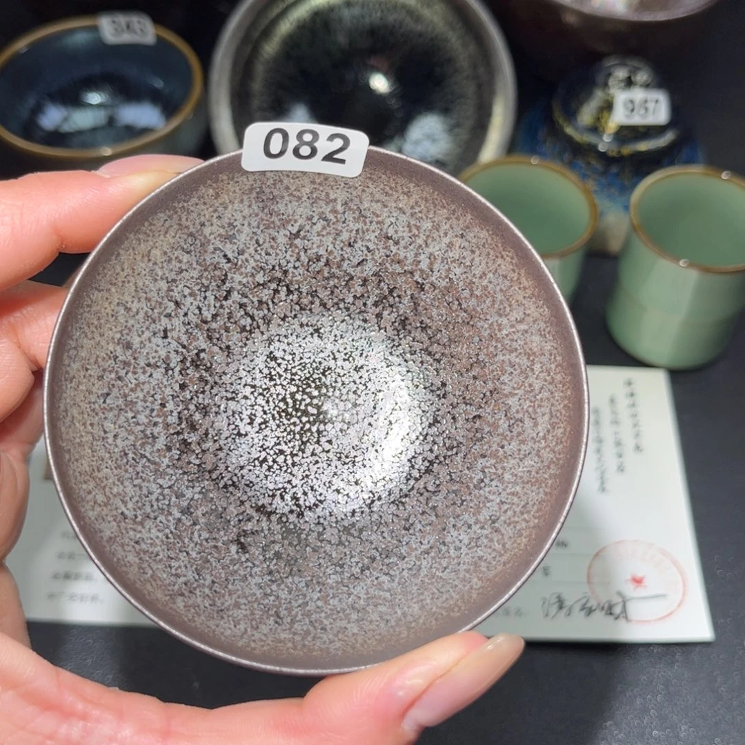 茶盏82 建盏单盏放大漏…………