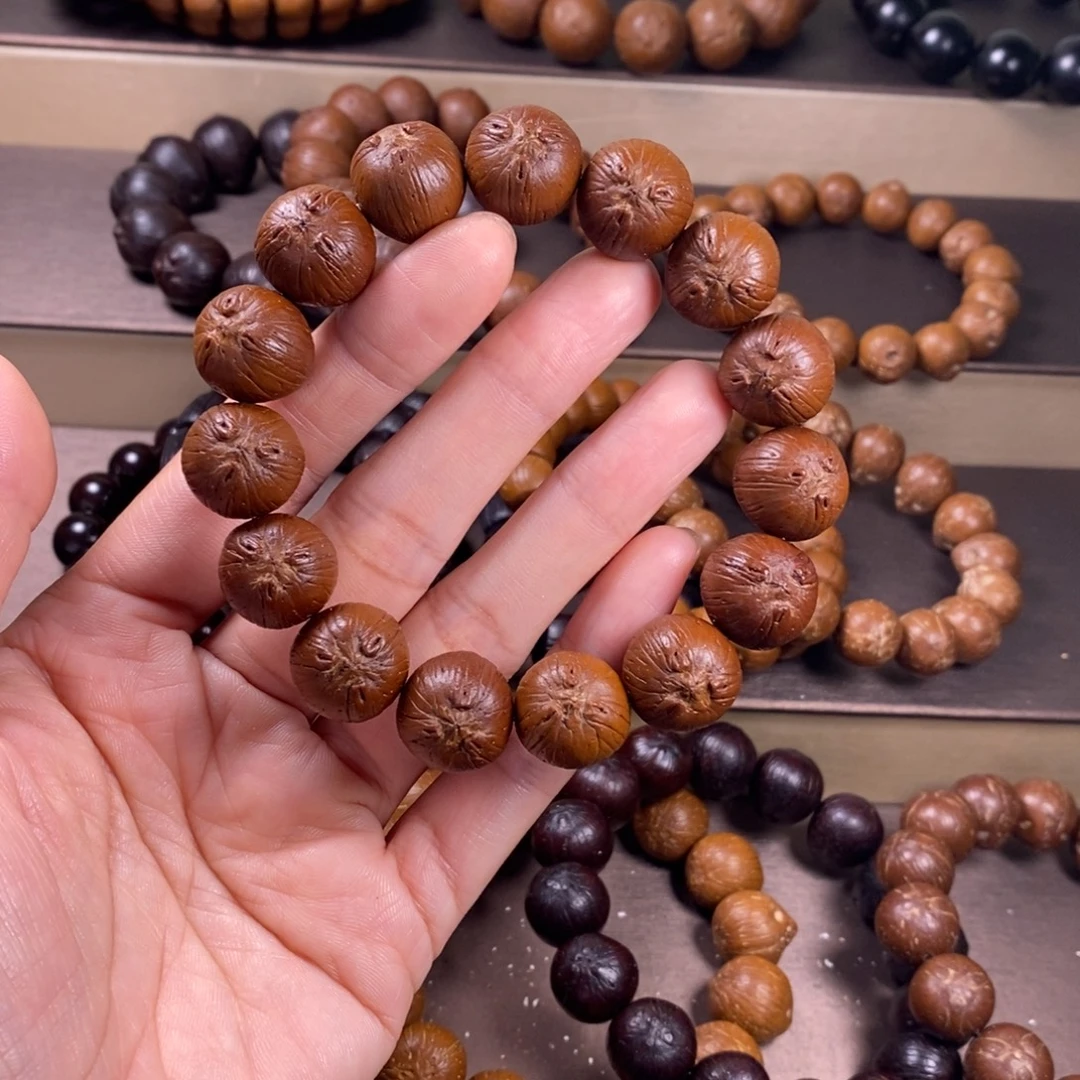 神***s紫金鼠手串16加菲猫纯圆