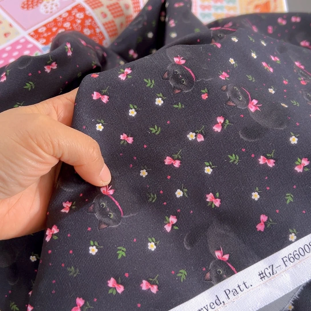 一米价纯棉平布1.1米宽果子布艺29区