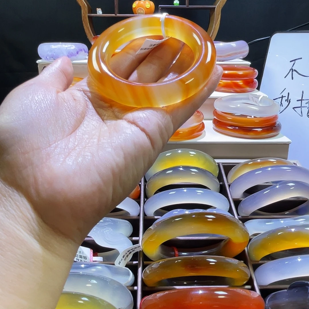 玛瑙/玉髓未镶嵌手镯