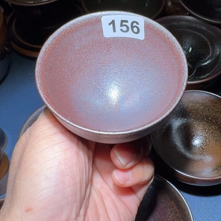 C***q小雨茶盏，手工柴烧