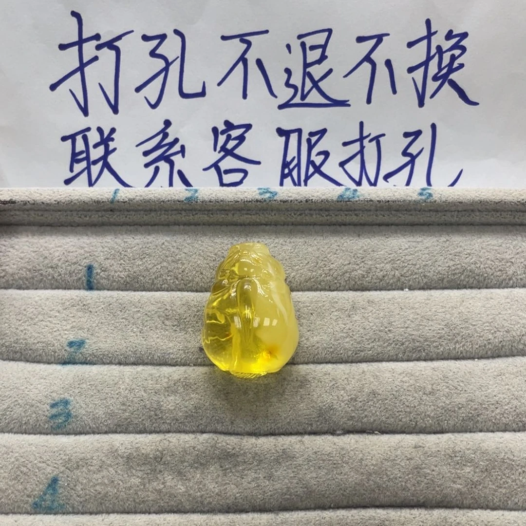 爱***己琥珀未镶嵌裸石天然琥珀