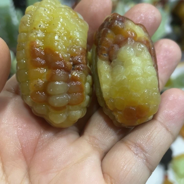 蛇纹石玉合金颈饰