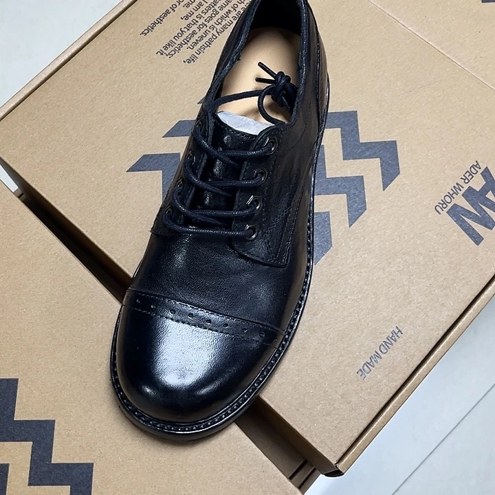 九***曲马皮（革）38低帮马皮商务8320