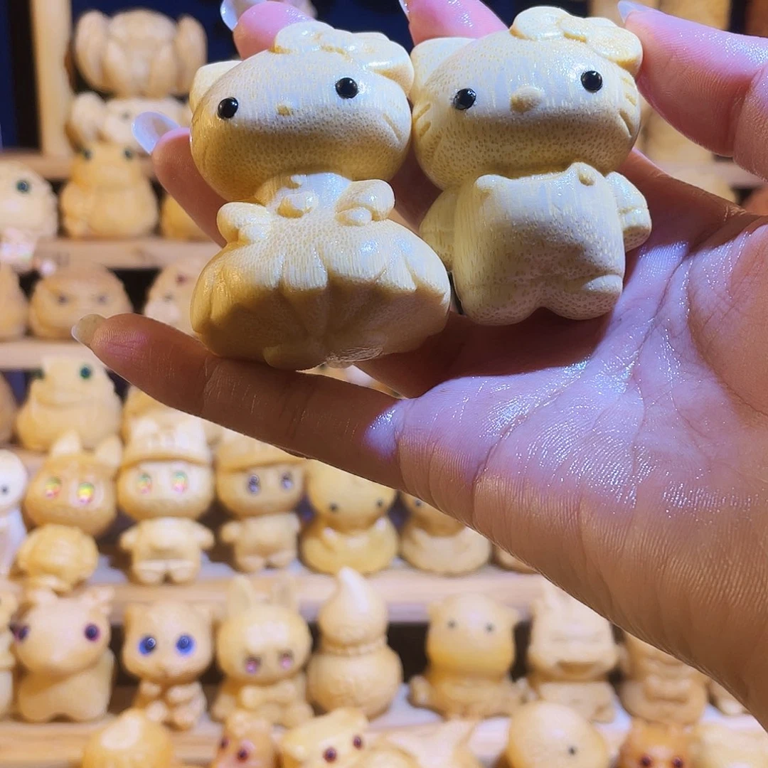 ʕ***࿐竹制品竹环黄绳柿子 无赠品