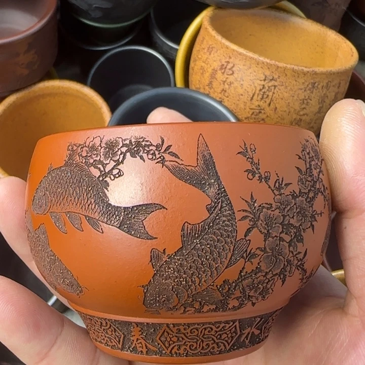 茶杯紫砂全手工制作工艺