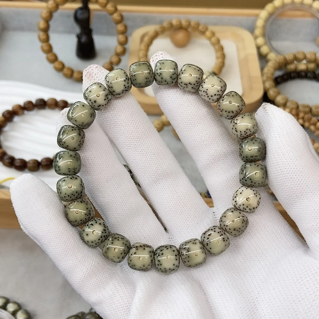 星月菩提手串井**仔10青花大眼睛