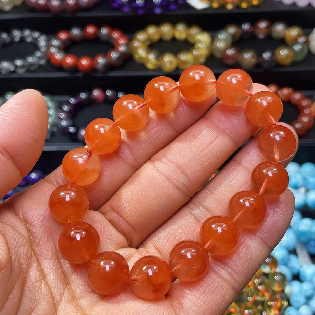 水晶手链未镶嵌红兔毛