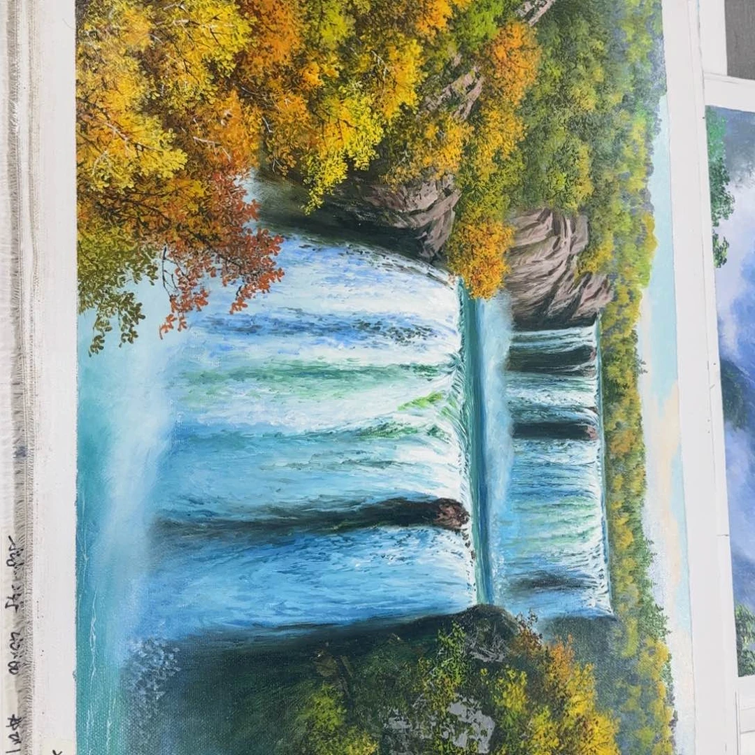 油画我是一个很喜欢你