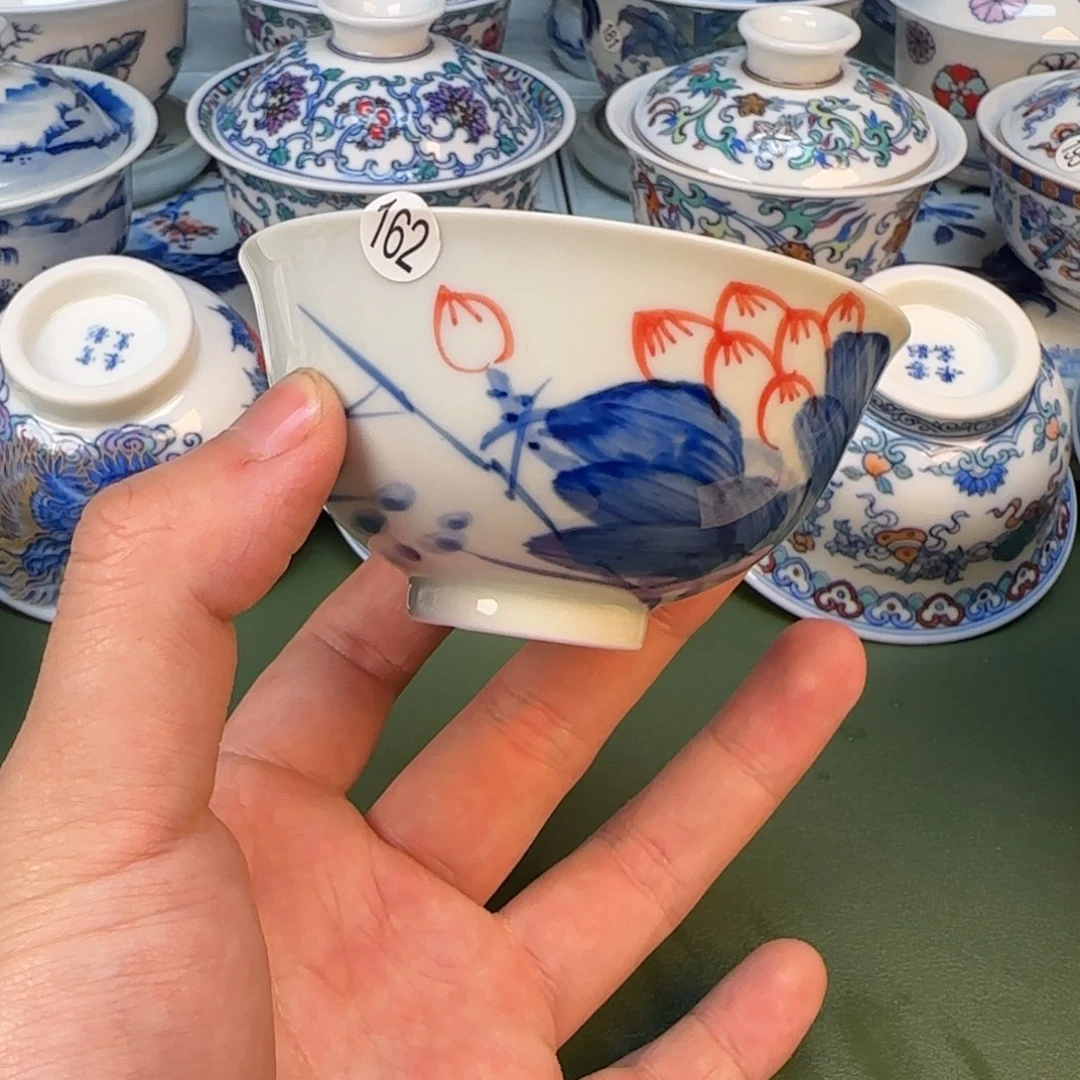 彦祖纯手工手绘茶具162