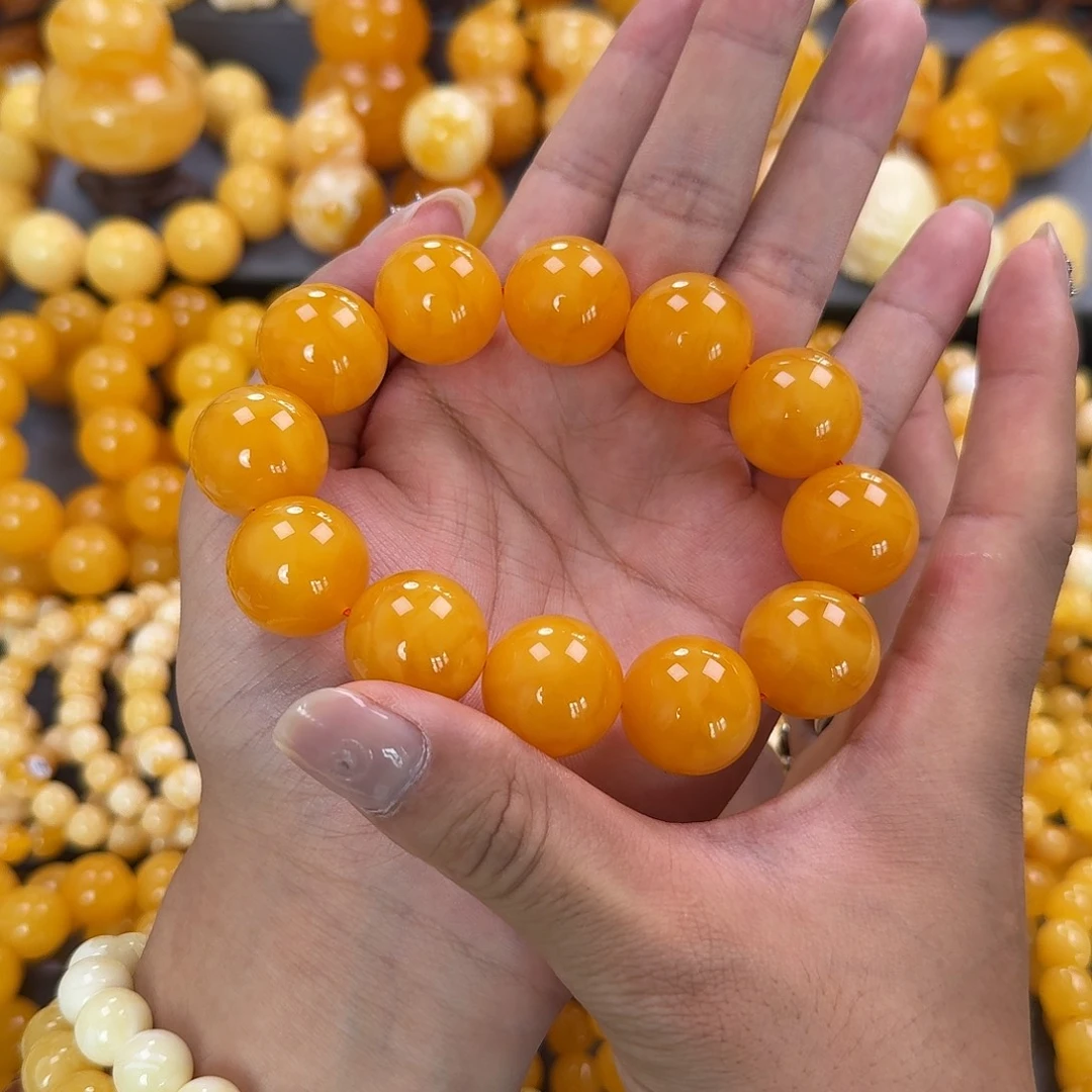 蜜蜡未镶嵌珠宝奇石同料20mm