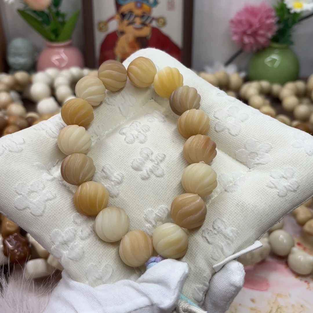 吊坠菩提根/象牙果17干磨微瑕落地果卷卷酥手持311