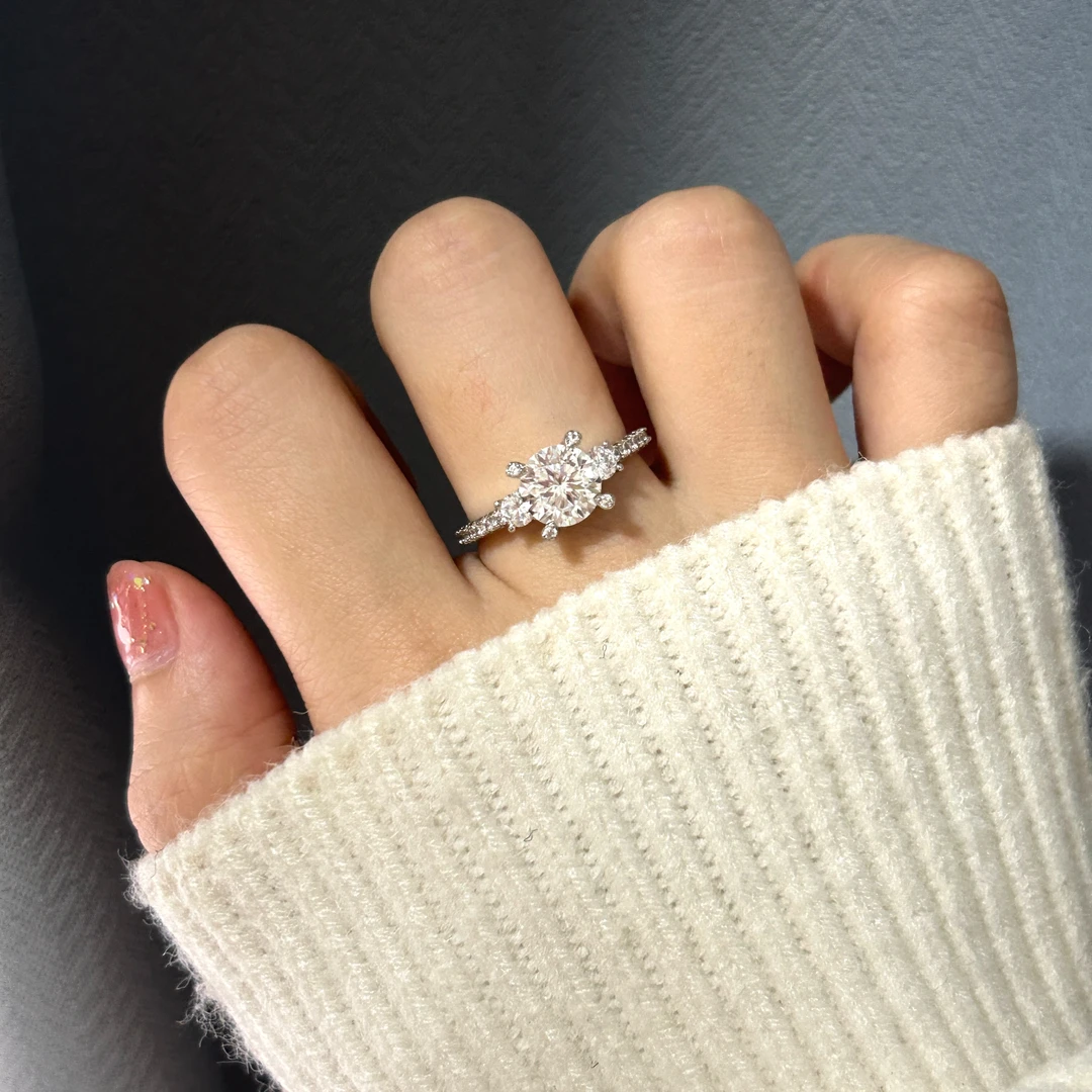 【欧阳甄选】【可自选】星火戒指2CT【S】