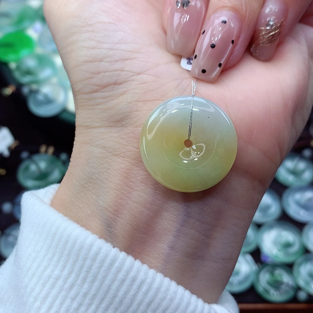 颈饰未镶嵌翡翠编号46尺寸22.2/5.8