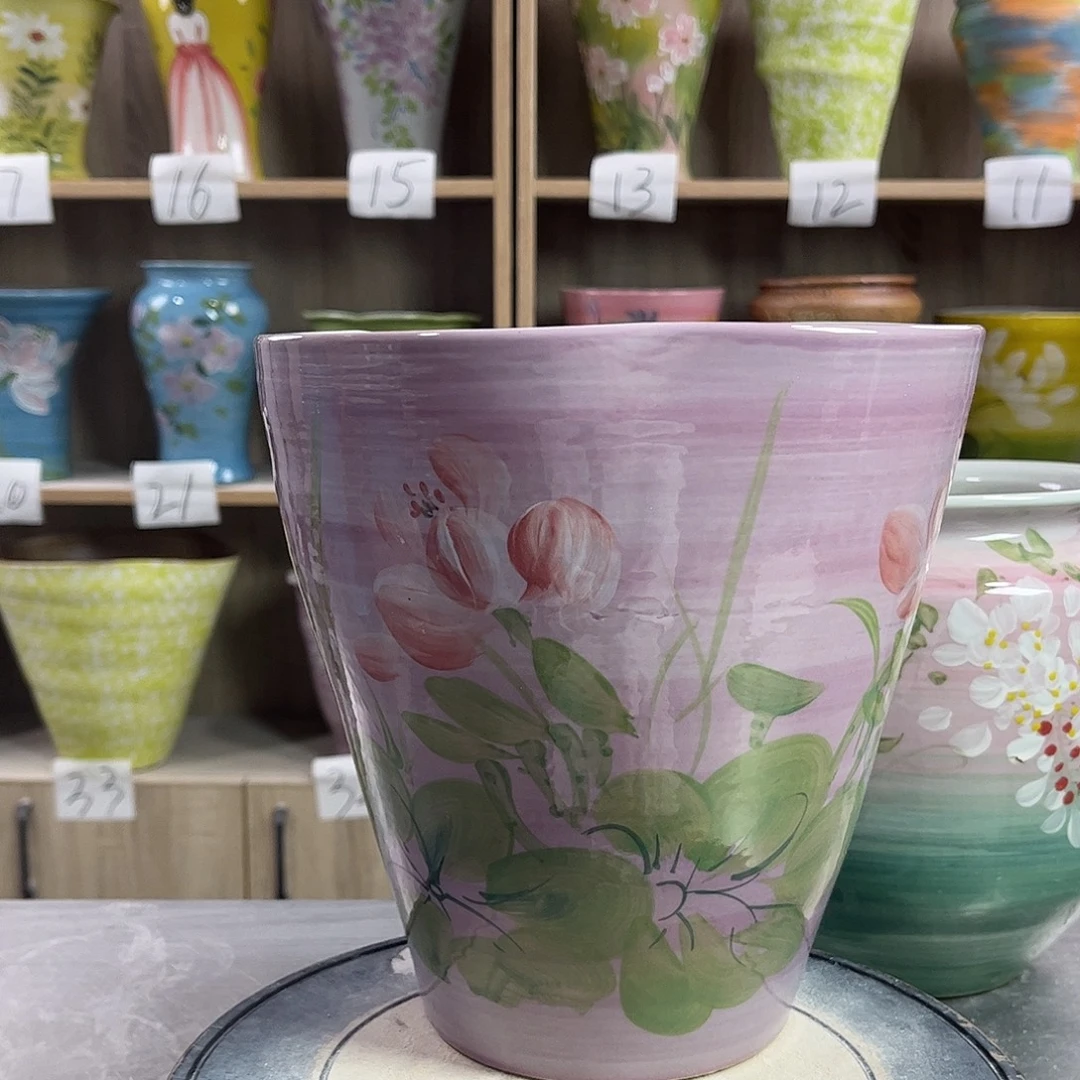 景德镇陶瓷花盆花盆