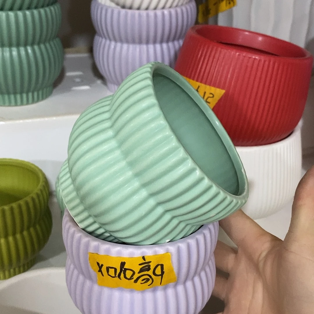 杯子陶陶盆有孔 瑕疵介意勿拍