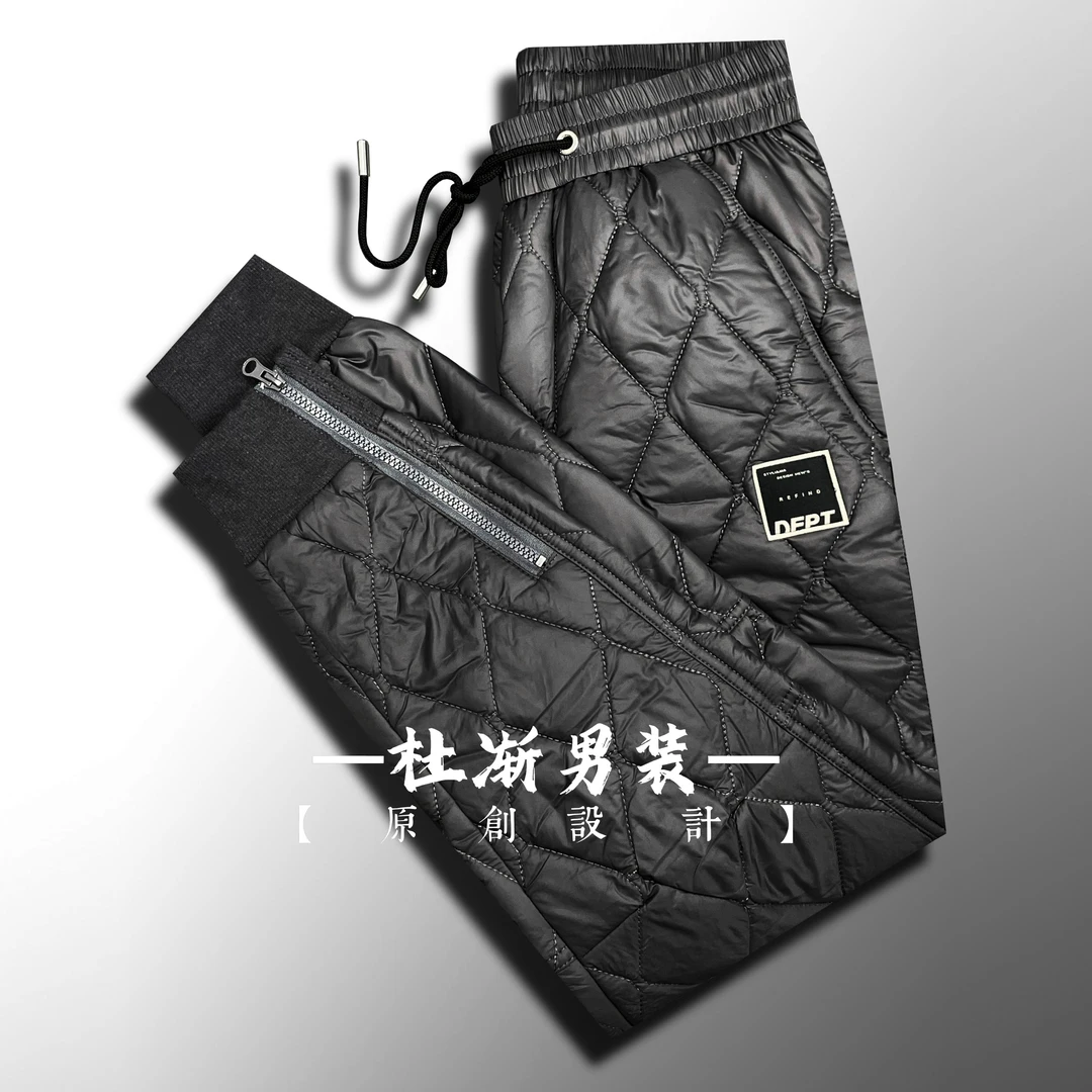 【正码】春夏季新款秋冬冬季棉裤男裤小脚设计舒适百搭潮流单品裤子