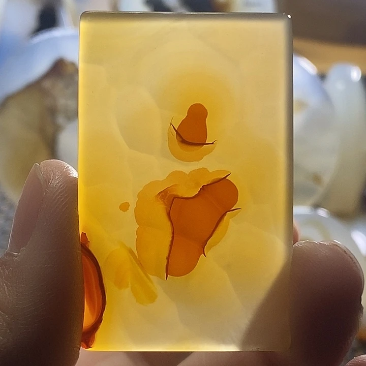 未镶嵌颈饰玛瑙/玉髓啊*