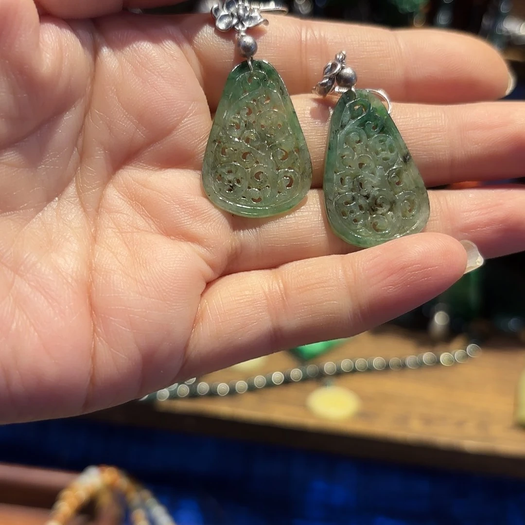 翡翠手链未镶嵌原创