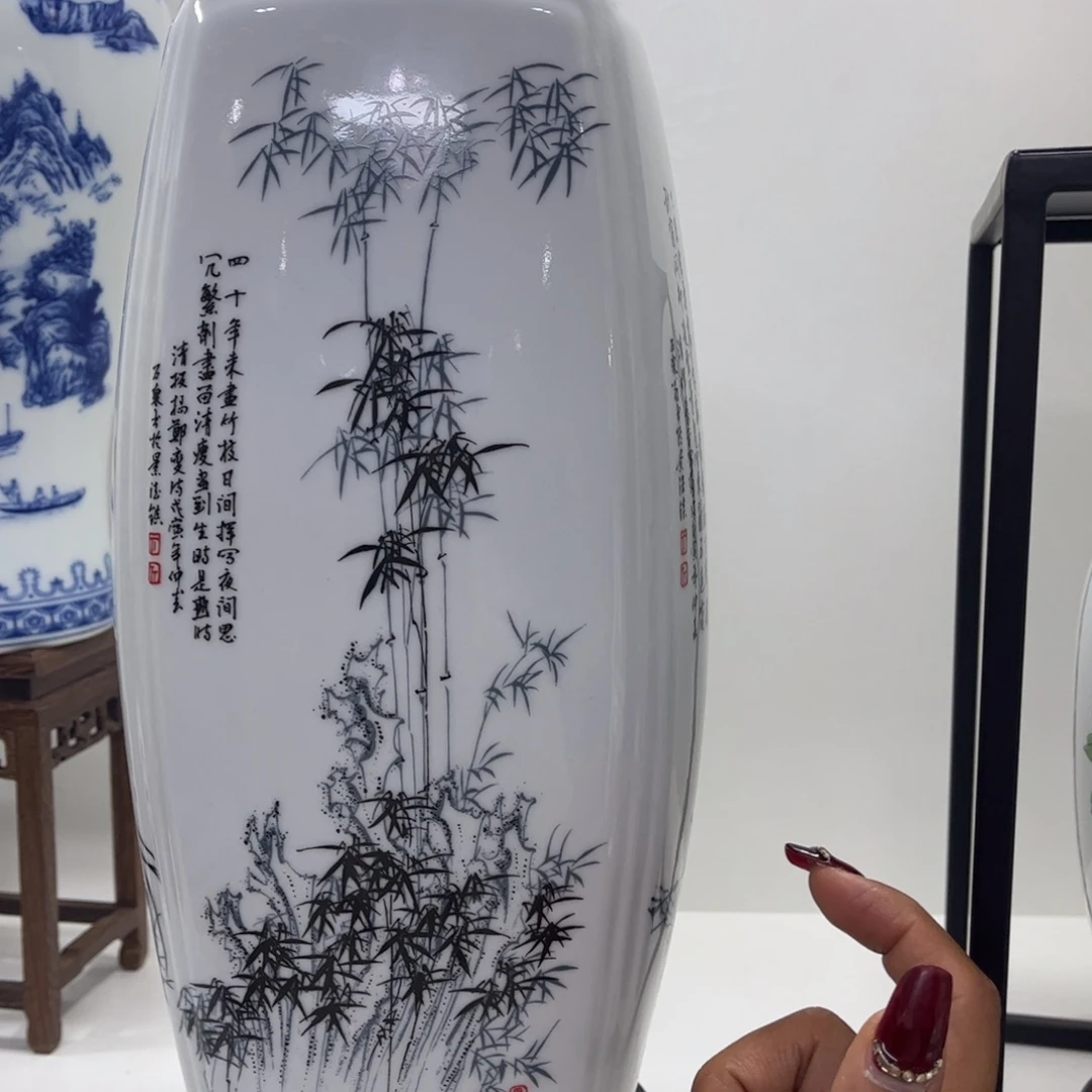 景德镇陶瓷花瓶摆件