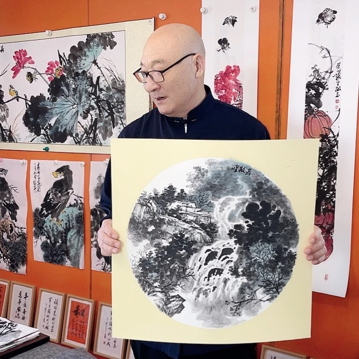 国画张圣敏先生纯手绘作品