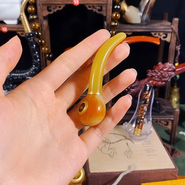 高端定制金丝楠烟嘴