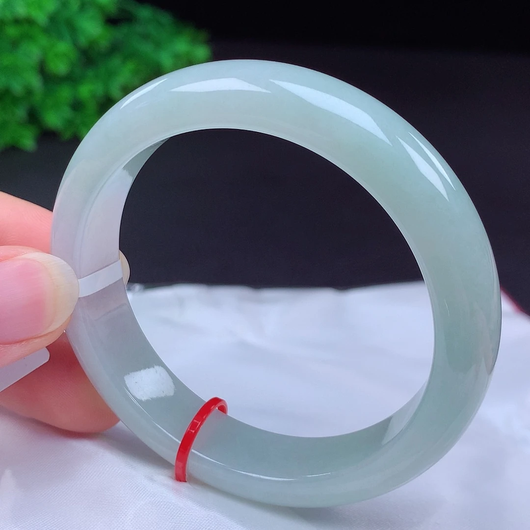 翡翠未镶嵌手镯56圈口432002