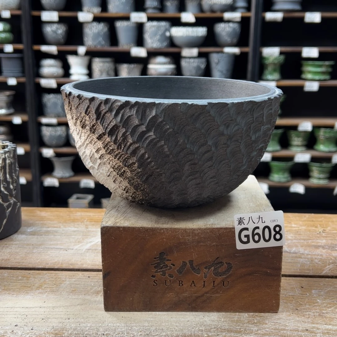 素八九陶瓷内口17.5高10